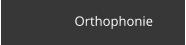 Orthophonie